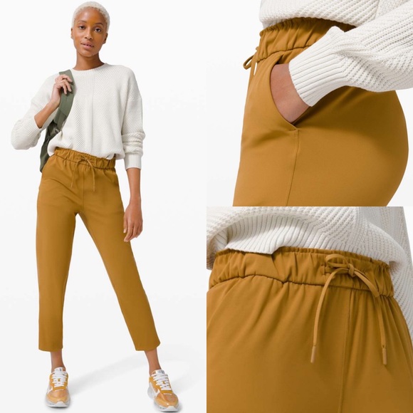 lululemon athletica Pants - Lululemon Keep Moving Pant 7/8 High-Rise
Spiced Bronze! EUC